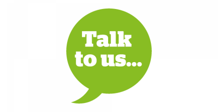 Talk to us image